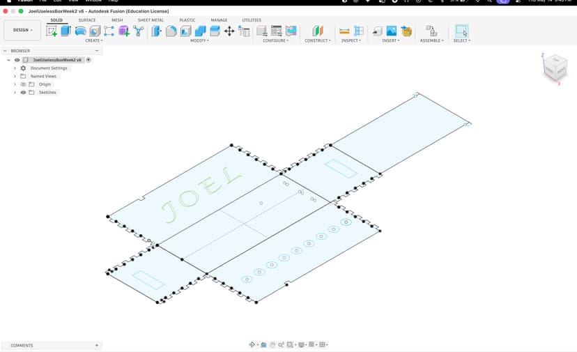 3D Joel box design